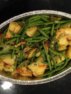 Pommes de terre et haricots verts