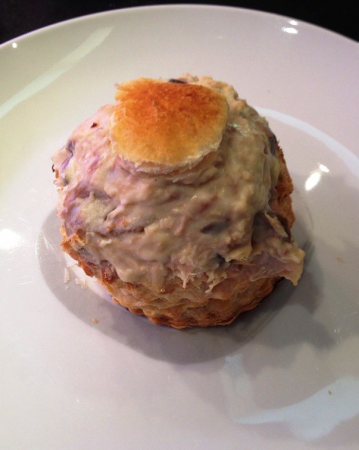 Vol au vent à la poule