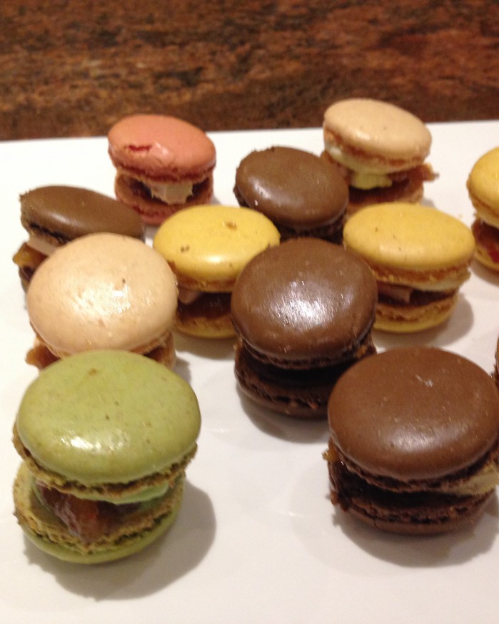 12 minis Macarons au foie gras